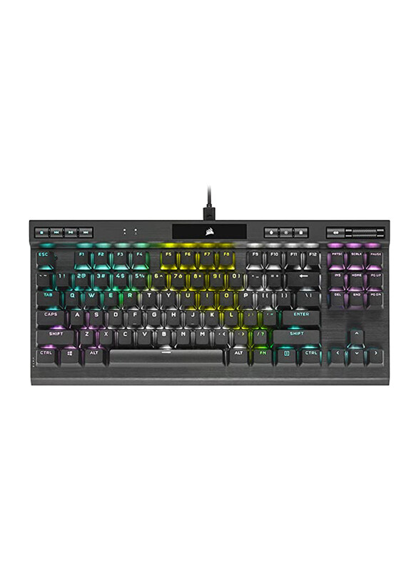 Multiple Corsair K70 RGB TKL Champion Series Mechanical Wired Gaming Keyboard, Black
Multiple Corsair K70 RGB TKL Champion Series Mechanical Wired Gaming Keyboard, Black
