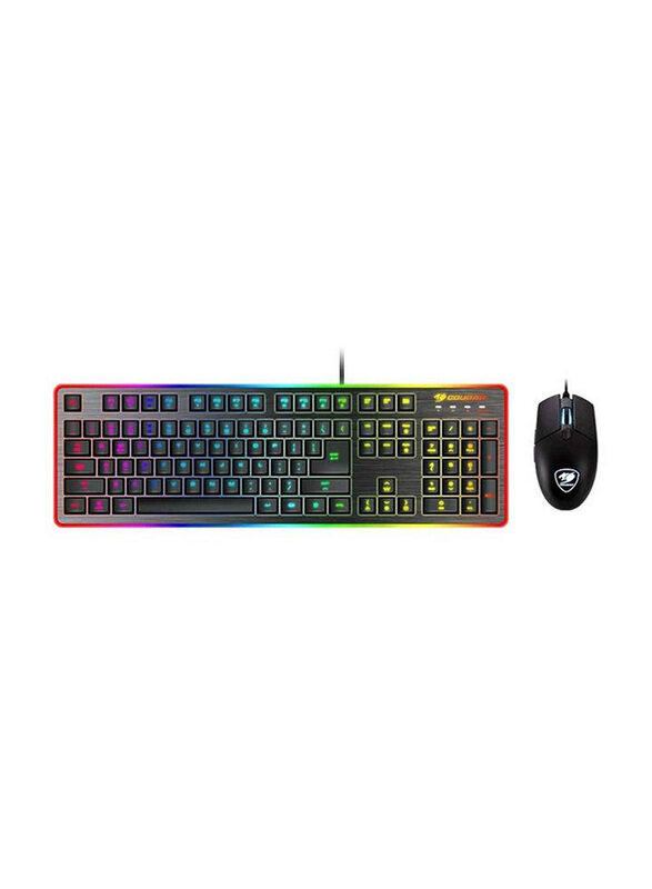 Multiple Cougar Deathfire EX Hybrid Mechanical Gaming Keyboard & Mouse Combo, CGR-WXNMB-DF2, Black
Multiple Cougar Deathfire EX Hybrid Mechanical Gaming Keyboard & Mouse Combo, CGR-WXNMB-DF2, Black