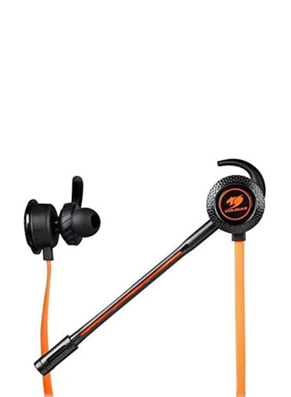Multiple Cougar Megara In-Ear Noise Cancelling Gaming Headset with Microphone, 3H200P13B.0001, Black/Orange
Multiple Cougar Megara In-Ear Noise Cancelling Gaming Headset with Microphone, 3H200P13B.0001, Black/Orange