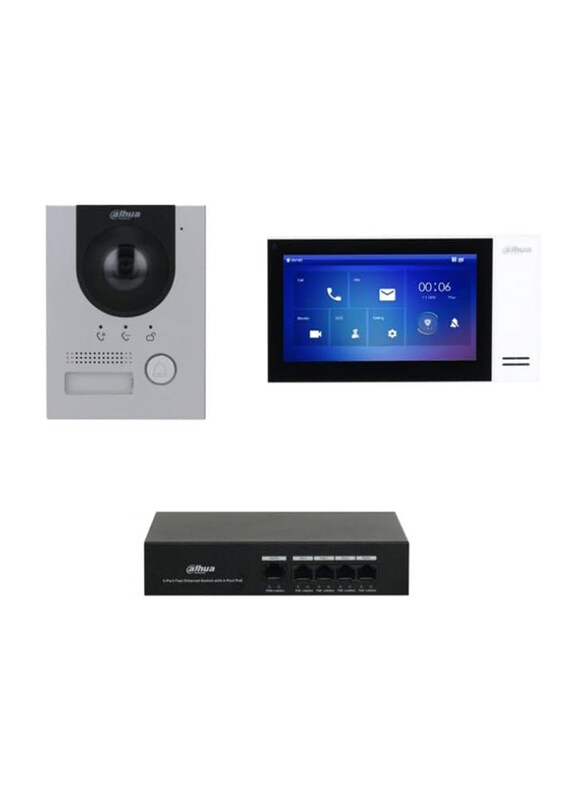 Dahua KTP01L(S) IP Exterior Para Surface with Interior Monitor Kit, Grey/Black
Dahua KTP01L(S) IP Exterior Para Surface with Interior Monitor Kit, Grey/Black