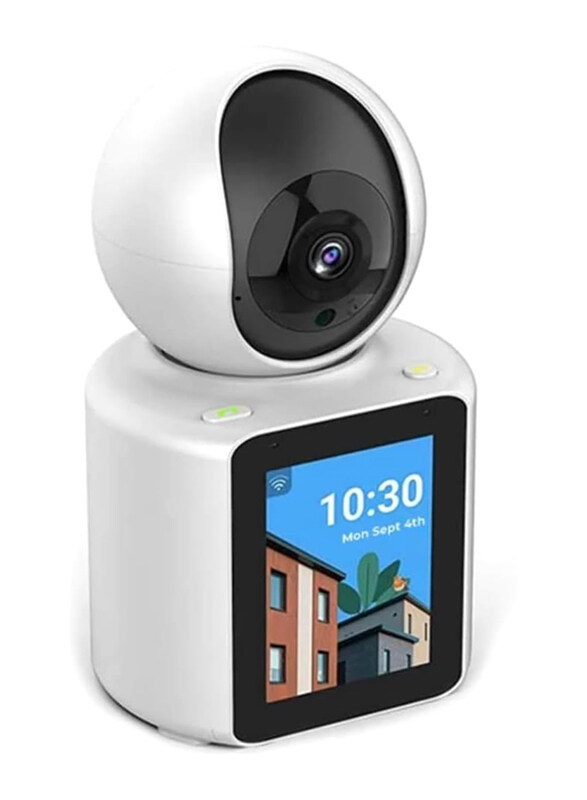 Generic Full HD Smart WiFi Baby Monitor Camera with AI Auto Tracking & HD Display, Night Vision, Motion Detection, Two-Way Video Calling, White
Generic Full HD Smart WiFi Baby Monitor Camera with AI Auto Tracking & HD Display, Night Vision, Motion Detection, Two-Way Video Calling, White