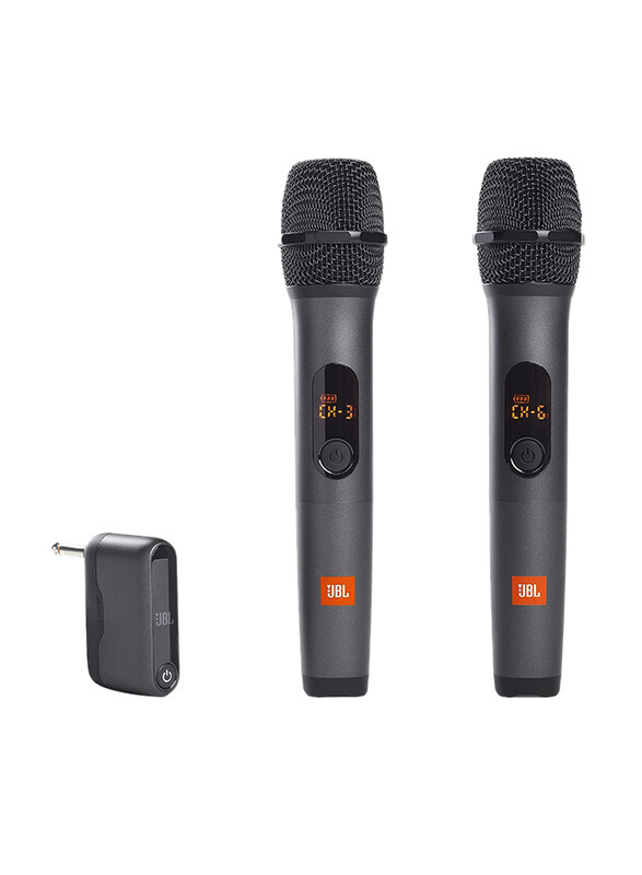 JBL Wireless Microphone System 2 with Dual Channel UHF Rechargeable Wireless Receiver, Plug & Play, AA Replaceable Batteries, Black
JBL Wireless Microphone System 2 with Dual Channel UHF Rechargeable Wireless Receiver, Plug & Play, AA Replaceable Batteries, Black