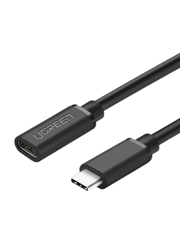 Ugreen 0.5-Meter USB C 3.1 Extension Cable, USB Type-C Male to USB Type-C Female for Type-C Devices, Black
Ugreen 0.5-Meter USB C 3.1 Extension Cable, USB Type-C Male to USB Type-C Female for Type-C Devices, Black