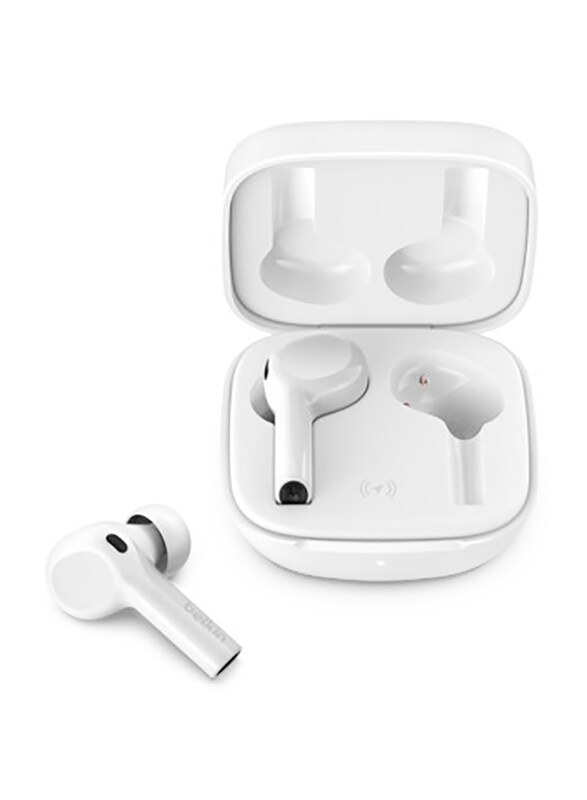Belkin Soundform Freedom Wireless In-Ear Noise Cancelling Earbuds, AUC002glWH, White
Belkin Soundform Freedom Wireless In-Ear Noise Cancelling Earbuds, AUC002glWH, White