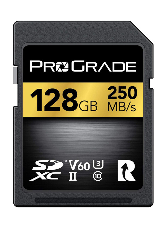 ProGrade 128GB V60 Up to 130MB/s Write Speed and 250MB/s Read Speed Digital SDXC Memory Card, Black
ProGrade 128GB V60 Up to 130MB/s Write Speed and 250MB/s Read Speed Digital SDXC Memory Card, Black
