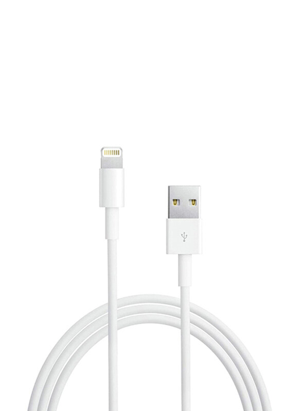 Apple 1-Meter Lightning Cable, USB Type A Male to Lightning for Apple Devices, White
Apple 1-Meter Lightning Cable, USB Type A Male to Lightning for Apple Devices, White