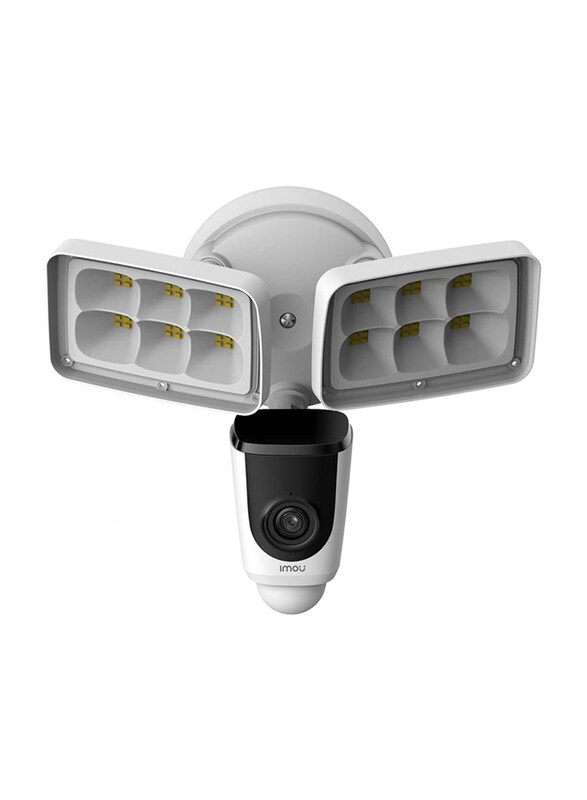 Imou 2MP Outdoor Flood Light Wi-Fi Security Home Surveillance Dome Camera Camera with Human Detection & Smart Sound Detection, White
Imou 2MP Outdoor Flood Light Wi-Fi Security Home Surveillance Dome Camera Camera with Human Detection & Smart Sound Detection, White