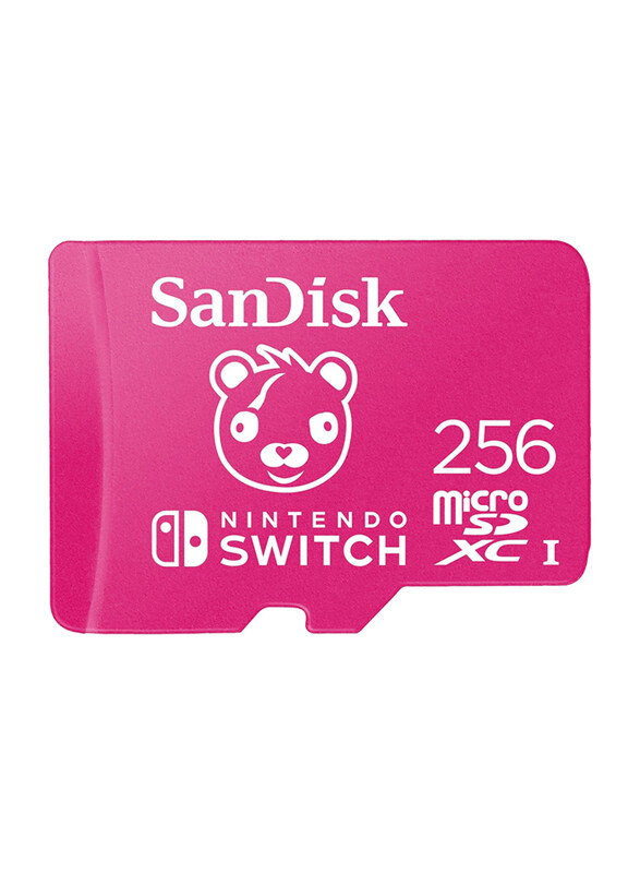 Sandisk 256GB UHS-I microSDXC Memory Card for Nintendo Switch, 120MB/s, GN6ZG, Pink
Sandisk 256GB UHS-I microSDXC Memory Card for Nintendo Switch, 120MB/s, GN6ZG, Pink