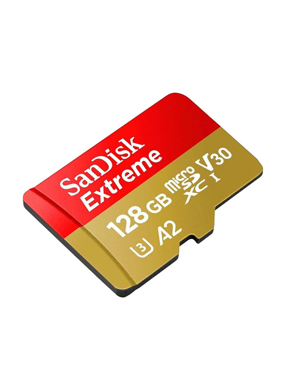 SanDisk 128GB Extreme microSDXC 190MB/s A2 Memory Card with SD Adapter and Deluxe, A2 App Performance up to 190 MB/s, Red/Brown
SanDisk 128GB Extreme microSDXC 190MB/s A2 Memory Card with SD Adapter and Deluxe, A2 App Performance up to 190 MB/s, Red/Brown