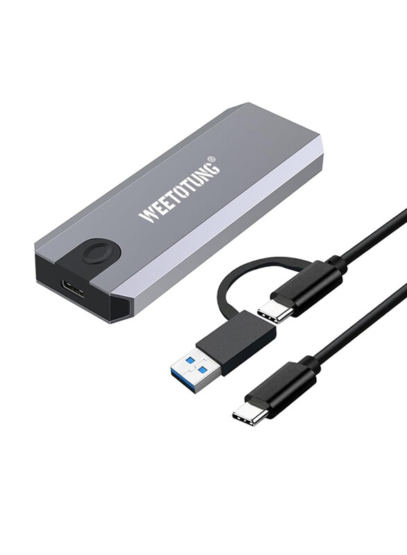 Universal Weetotung M.2 USB 3.1 USB-C Tool-Free HDD SSD PCI-E NVME Portable Enclosure Compatible with Windows Mac OSX Linux and Other Operational System, Black
Universal Weetotung M.2 USB 3.1 USB-C Tool-Free HDD SSD PCI-E NVME Portable Enclosure Compatible with Windows Mac OSX Linux and Other Operational System, Black