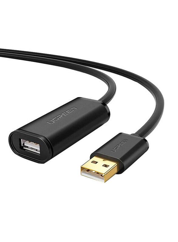Ugreen 10-Meter Micro USB 2.0 Active Extension Cable with Chipset, USB Type A Male to USB Type A Female, Black
Ugreen 10-Meter Micro USB 2.0 Active Extension Cable with Chipset, USB Type A Male to USB Type A Female, Black