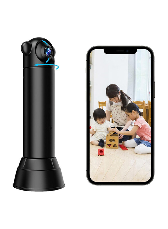 Bewinner Wireless Smart 1080P Mini WiFi Home Security Indoor Camera with 180° Rotation & Remote Monitoring, Black
Bewinner Wireless Smart 1080P Mini WiFi Home Security Indoor Camera with 180° Rotation & Remote Monitoring, Black