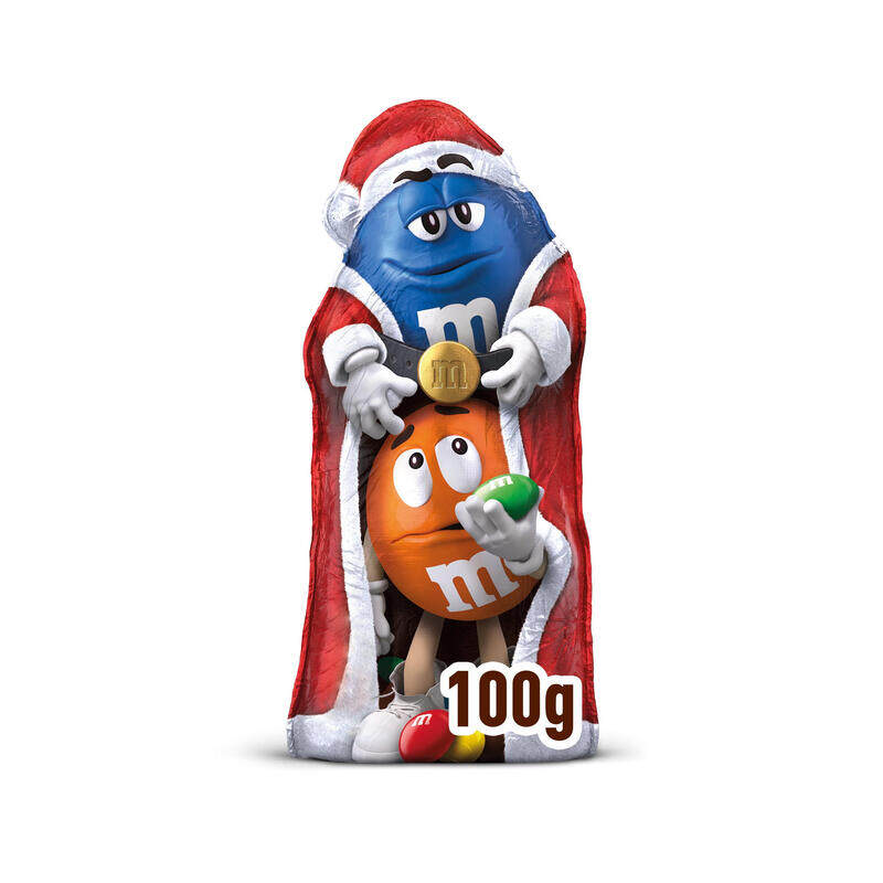 M&ms M&M's Milk Chocolate Christmas Santa Shape With Mini Chocolate Christmas Special 100g
M&ms M&M's Milk Chocolate Christmas Santa Shape With Mini Chocolate Christmas Special 100g