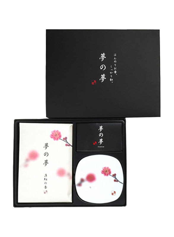 Nippon Kodo 2-Piece Yume-No-Yume (The Dream of Dreams) Pink Plum Flower Incense Gift Set, Pink
Nippon Kodo 2-Piece Yume-No-Yume (The Dream of Dreams) Pink Plum Flower Incense Gift Set, Pink