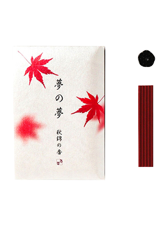 Nippon Kodo 2-Piece Yume-No-Yume (The Dream of Dreams) Maple Leaf Incense Gift Set, Red
Nippon Kodo 2-Piece Yume-No-Yume (The Dream of Dreams) Maple Leaf Incense Gift Set, Red