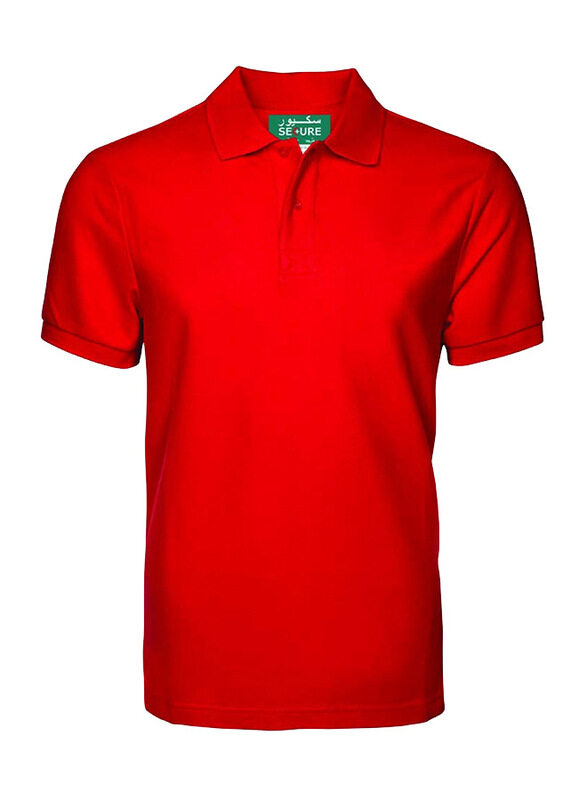 Santhome Secure Anti Microbial Polo Shirt with Dri-Fit Technology for Men, Double Extra Large, Red
Santhome Secure Anti Microbial Polo Shirt with Dri-Fit Technology for Men, Double Extra Large, Red