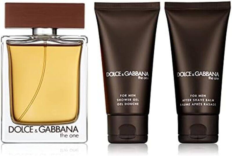 DOLCE & GABBANA THE ONE 3PC SET(EDT Perfume 100ML+SG50ML+ASB50ML) FOR MEN
DOLCE & GABBANA THE ONE 3PC SET(EDT Perfume 100ML+SG50ML+ASB50ML) FOR MEN