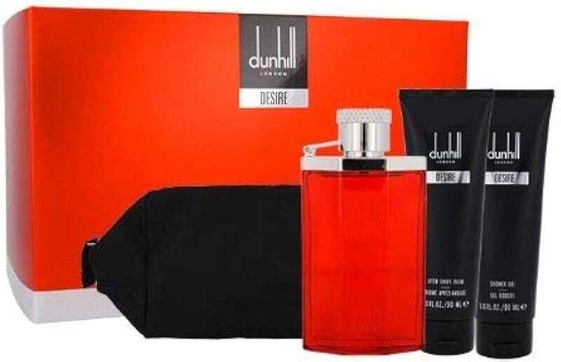 DUNHILL DESIRE RED EDT Perfume 100ML + AFTER SHAVE BALM 90ML + SHOWER GEL 90ML +POUCH SET
DUNHILL DESIRE RED EDT Perfume 100ML + AFTER SHAVE BALM 90ML + SHOWER GEL 90ML +POUCH SET