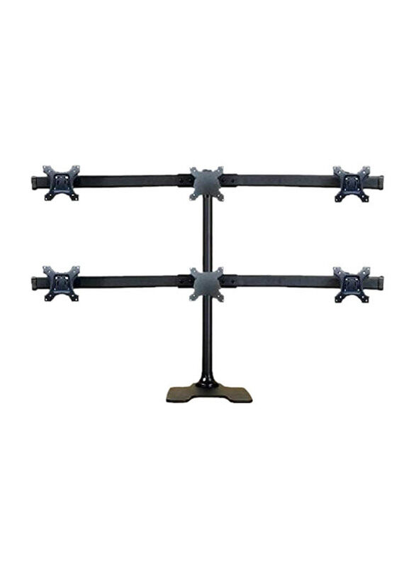Generic I View 6 Monitor Stand with Clamp for 13 to 23 Monitor, ET 01- C06, Black
Generic I View 6 Monitor Stand with Clamp for 13 to 23 Monitor, ET 01- C06, Black