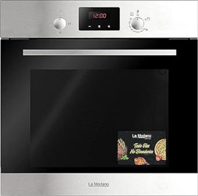 Lamodano La Modano 60 CM Stainless Steel Built-in Gas Oven With Knob Control Double Glass Door LMBO601GS
Lamodano La Modano 60 CM Stainless Steel Built-in Gas Oven With Knob Control Double Glass Door LMBO601GS