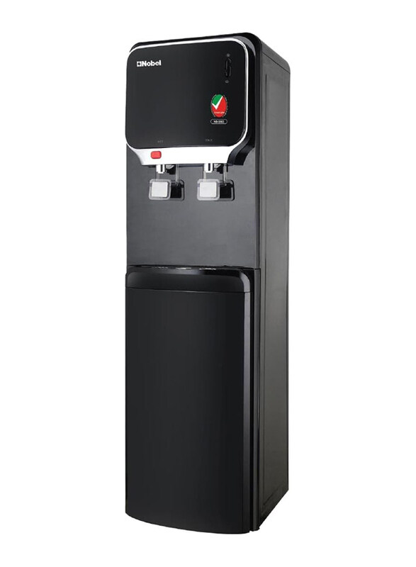 Nobel 2-Tap Top Load Hot & Cold Water Dispenser with Bottom Storage Cabinet, NWD702Bk, Black
Nobel 2-Tap Top Load Hot & Cold Water Dispenser with Bottom Storage Cabinet, NWD702Bk, Black