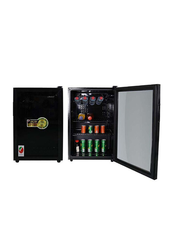 Nobel 132L Bottle Chiller With Metal Shelf And Glass Door, 220W, NBC140RH, Black
Nobel 132L Bottle Chiller With Metal Shelf And Glass Door, 220W, NBC140RH, Black