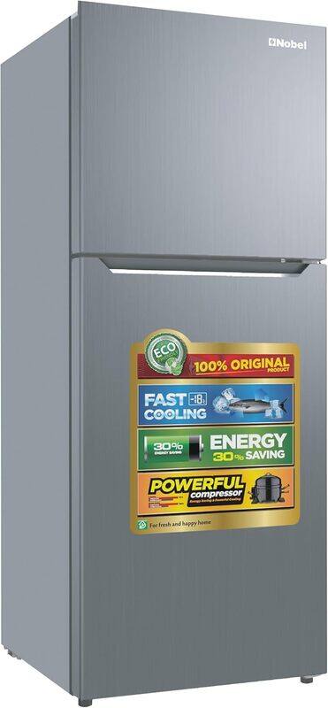 Nobel 450 L Gross/332 L Net , No frost Double Door Refrigerator, Inverter, R600a NR450NF Inox
Nobel 450 L Gross/332 L Net , No frost Double Door Refrigerator, Inverter, R600a NR450NF Inox