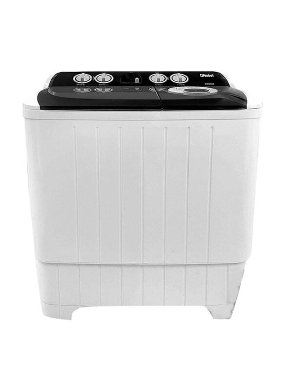 Nobel 7KG 1320 RPM Efficient Semi-Automatic Twin Tub Washing Machine, 530W, NWM800, White
Nobel 7KG 1320 RPM Efficient Semi-Automatic Twin Tub Washing Machine, 530W, NWM800, White