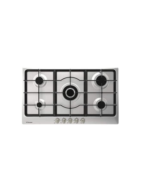 Bompani 90cm Stainless Steel Full Safety Auto Ignition 5 Burner Gas Hobs, BO293MV, Silver
Bompani 90cm Stainless Steel Full Safety Auto Ignition 5 Burner Gas Hobs, BO293MV, Silver
