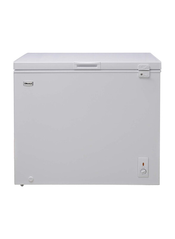 Nobel R600a Single Door Freezer Refrigerant Machanical Control Plastic Coated Aluminium Inside Tropical Inside Condenser, 215L, NCF215, White
Nobel R600a Single Door Freezer Refrigerant Machanical Control Plastic Coated Aluminium Inside Tropical Inside Condenser, 215L, NCF215, White