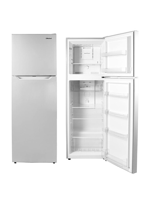 Nobel R600A Double Door Refrigerator No Frost Recessed Handle Refrigerant LED Light Inside Condenser, 270L, NR300NF, Silver
Nobel R600A Double Door Refrigerator No Frost Recessed Handle Refrigerant LED Light Inside Condenser, 270L, NR300NF, Silver