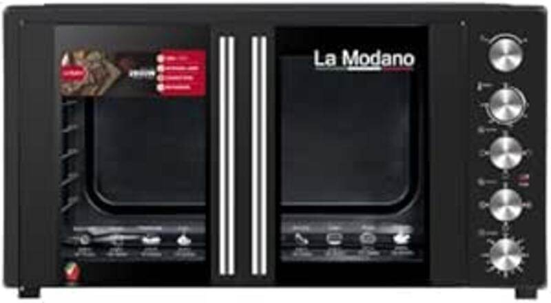 Lamodano La Modano 120L Electric Oven With Knob Control 2 Door Convection Rotisserie LMEO130DD
Lamodano La Modano 120L Electric Oven With Knob Control 2 Door Convection Rotisserie LMEO130DD