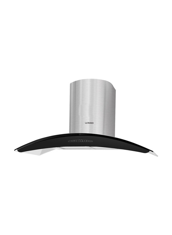 La Modano 90cm Built-In Hood, Arc-Shape Hood 430SS bBody+Tempered Glass, Digital Control, 3 Speeds, LMCH906ST, Silver
La Modano 90cm Built-In Hood, Arc-Shape Hood 430SS bBody+Tempered Glass, Digital Control, 3 Speeds, LMCH906ST, Silver