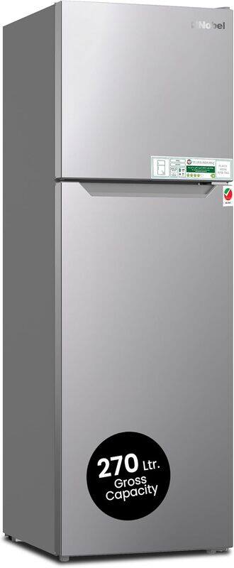 Nobel 270L Gross / 180L Net Capacity Double Door Refrigerator, R600a - NR350NF Dark Silver
Nobel 270L Gross / 180L Net Capacity Double Door Refrigerator, R600a - NR350NF Dark Silver