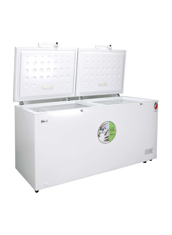 Nobel Chest Freezer Double Door Fast Freezing Lock and Key, 508L, NCF625, White
Nobel Chest Freezer Double Door Fast Freezing Lock and Key, 508L, NCF625, White