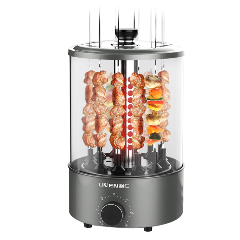 Liven Electric Oven Kebab Machine Home Automatic Rotating Indoor Self-Service Small Smokeless Barbecue Mutton Skewer
Liven Electric Oven Kebab Machine Home Automatic Rotating Indoor Self-Service Small Smokeless Barbecue Mutton Skewer