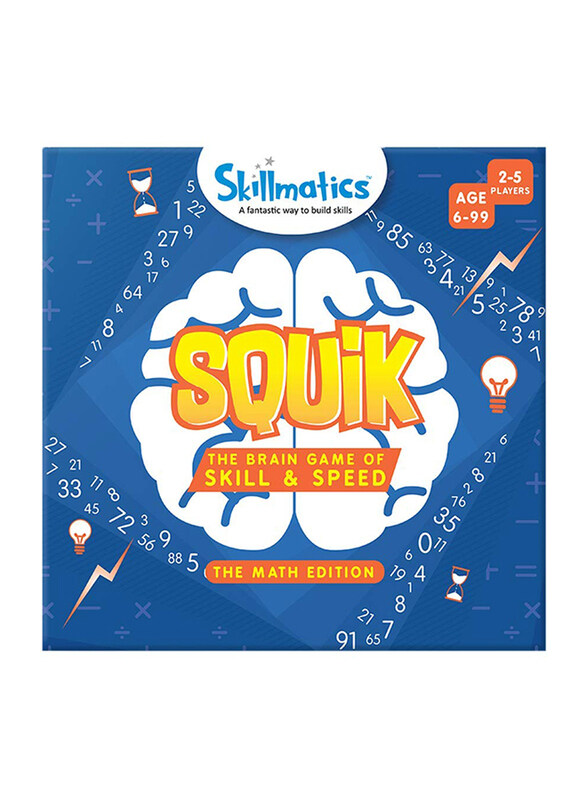 Skillmatics Squik The Math Edition, Learning & Education Toy, Ages 6+, Multicolour
Skillmatics Squik The Math Edition, Learning & Education Toy, Ages 6+, Multicolour