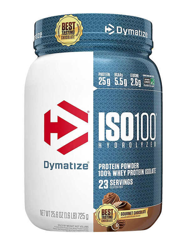 Dymatize Nutrition Iso 100 Whey Protein Isolate Powder Supplement, 725gm, Gourmet Chocolate
Dymatize Nutrition Iso 100 Whey Protein Isolate Powder Supplement, 725gm, Gourmet Chocolate