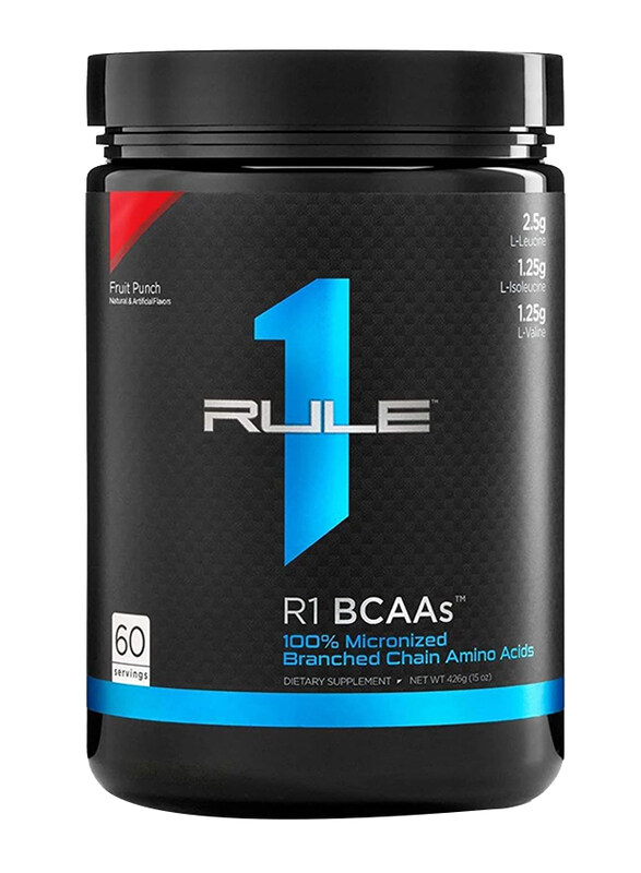Rule 1 Protein Rule One Proteins Rule 1 R1 BCAA Supplement, 60 Servings, Fruit Punch
Rule 1 Protein Rule One Proteins Rule 1 R1 BCAA Supplement, 60 Servings, Fruit Punch