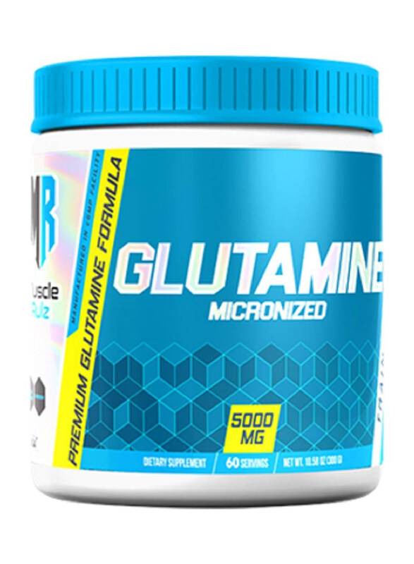 Muscle Rulz Glutamine for Improved Overall Performance 5000mg, 300g, Unflavoured
Muscle Rulz Glutamine for Improved Overall Performance 5000mg, 300g, Unflavoured