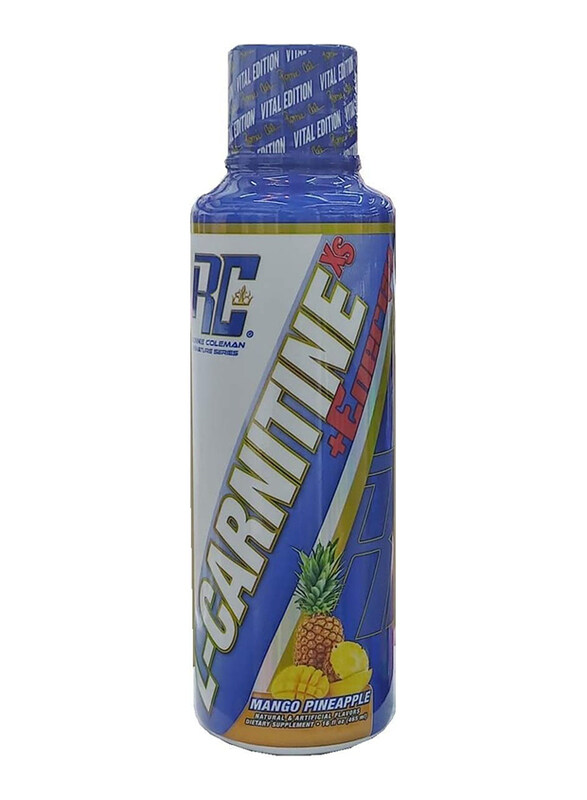 Ronnie Coleman L-Carnitine XS + Energy Liquid Supplement, 465ml, Mango Pineapple
Ronnie Coleman L-Carnitine XS + Energy Liquid Supplement, 465ml, Mango Pineapple