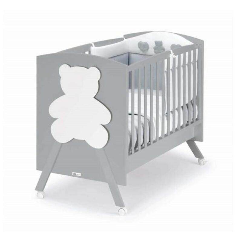 Orsopolly Gray Cot - Cam Playard, Baby Crib, Made In Italy With A Magical Back-Light Teddy Bear Feature, From 0 To 36 Months Four Wheels, Two Of Which
Orsopolly Gray Cot - Cam Playard, Baby Crib, Made In Italy With A Magical Back-Light Teddy Bear Feature, From 0 To 36 Months Four Wheels, Two Of Which