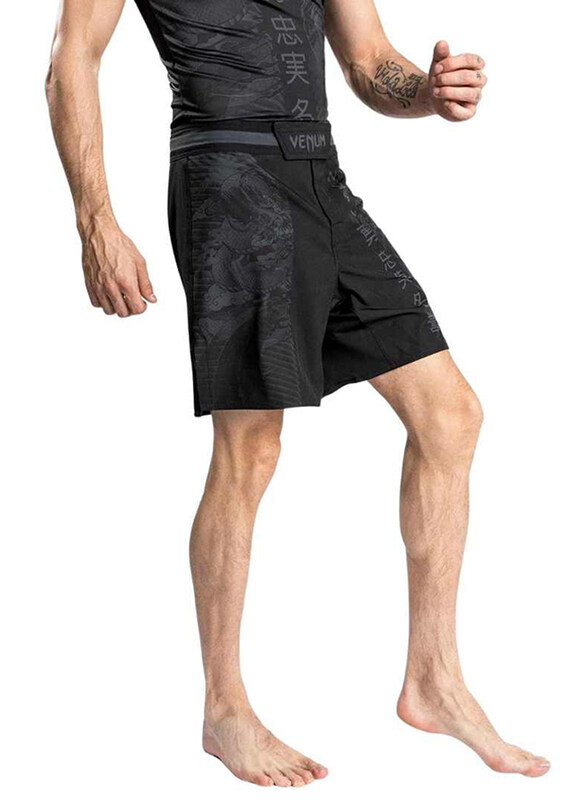 Venum Ykz21 Fight Shorts for Men, Small, Black