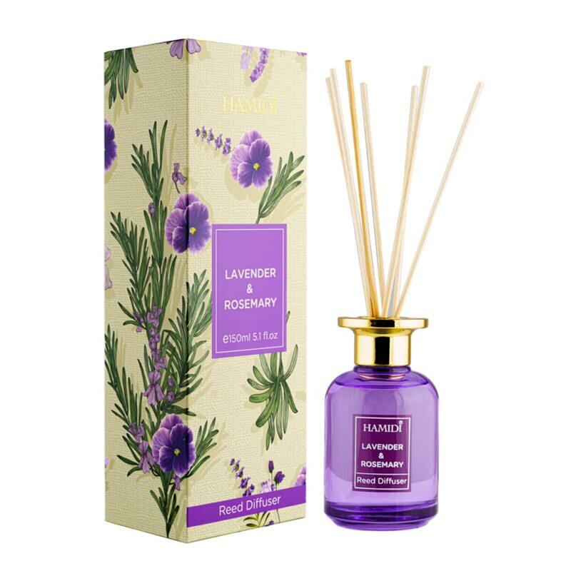 Hamidi Lavender & Rosemary Reed Diffuser 150ml Scented Stick Set, Non Alcoholic
Hamidi Lavender & Rosemary Reed Diffuser 150ml Scented Stick Set, Non Alcoholic