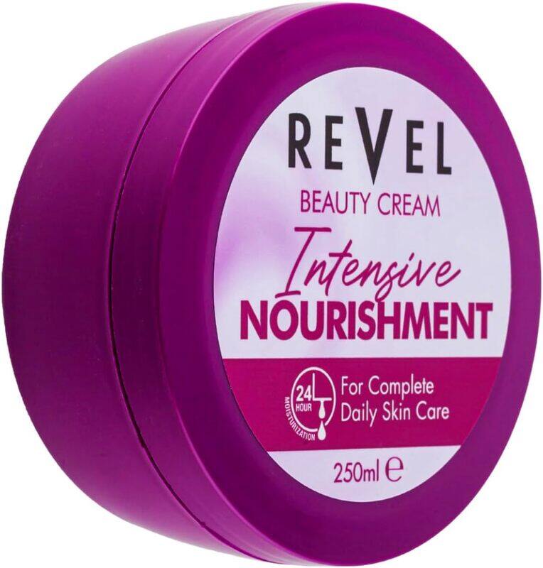 Revel Skin Care Beauty Cream Intensive Nourishment For Unisex 250ml, Daily Skin Care, All Skin Types, Face Moisturizer
Revel Skin Care Beauty Cream Intensive Nourishment For Unisex 250ml, Daily Skin Care, All Skin Types, Face Moisturizer