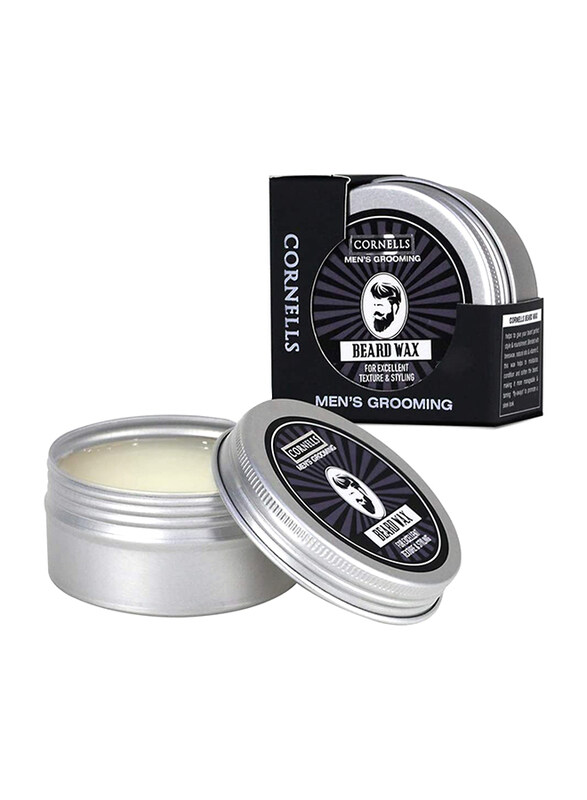 Cornell's Cornells Men's Grooming Beard Wax for Excellent Texture & Styling, 85gm
Cornell's Cornells Men's Grooming Beard Wax for Excellent Texture & Styling, 85gm