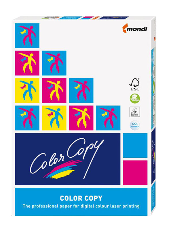 Quick Office Mondi IQ Color Copy Paper, 500 Sheets, 100gsm, A3 Size, White
Quick Office Mondi IQ Color Copy Paper, 500 Sheets, 100gsm, A3 Size, White