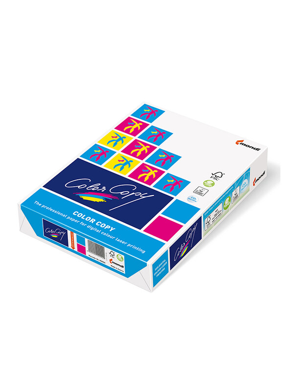 Quick Office Mondi Color Copy Super Smooth Paper, 500 Sheets, 120GSM, A4 Size, White
Quick Office Mondi Color Copy Super Smooth Paper, 500 Sheets, 120GSM, A4 Size, White