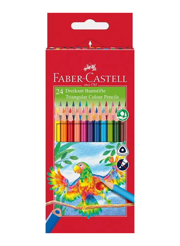 Faber-Castell 12-Piece Junior Triangular Smooth Graphite Pencils Set, Multicolor
Faber-Castell 12-Piece Junior Triangular Smooth Graphite Pencils Set, Multicolor
