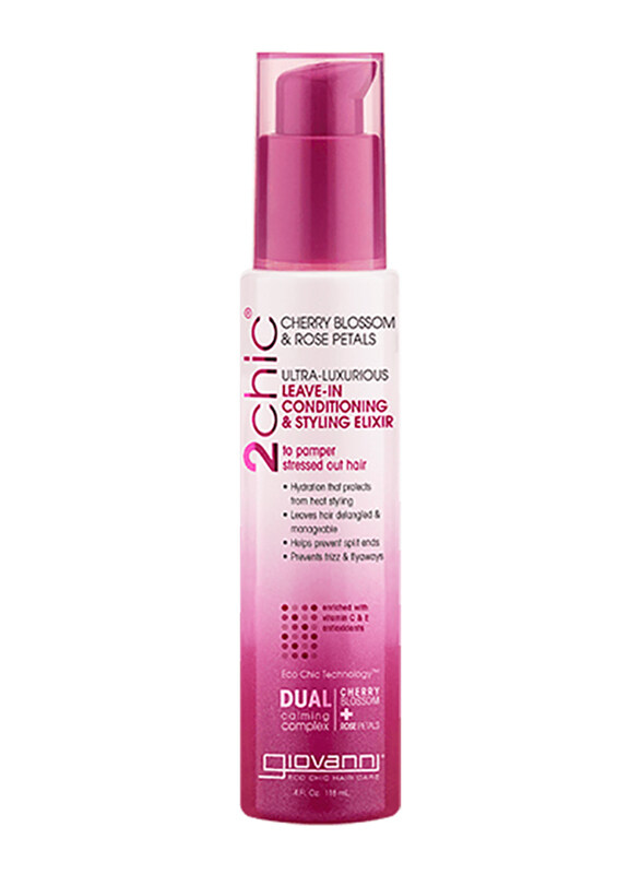 Giovanni 2Chic Ultra-Luxurious Leave-In Conditioning & Styling Elixir for All Hair Types, 4oz
Giovanni 2Chic Ultra-Luxurious Leave-In Conditioning & Styling Elixir for All Hair Types, 4oz